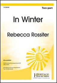 In Winter Two-Part choral sheet music cover Thumbnail